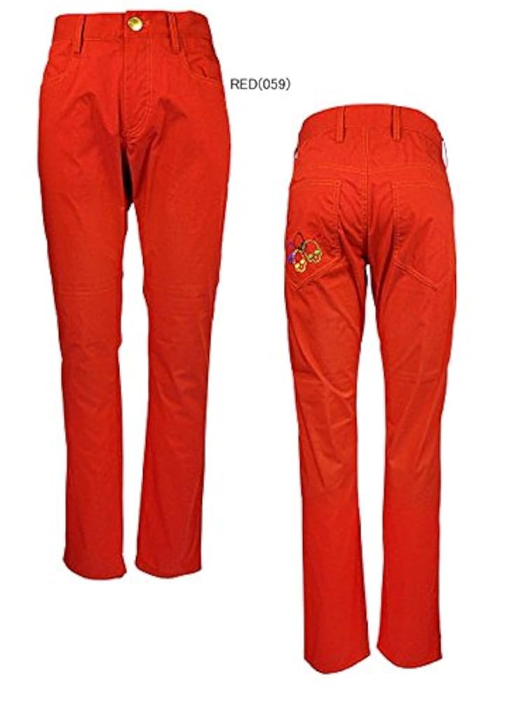 Dance With Dragon - coco 中古 ダンスウィズドラゴン DANCE WITH DRAGON メンズ パンツ 2(M) 赤 ロングパンツ シアサッカー ストライプ 中古 メンズ ダンスウィズドラゴン DANCE WITH DRAGON パンツ 2